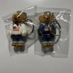 ポロベアキーホルダー 2個セット