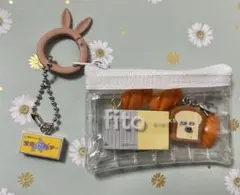 ガチャ詰めポーチ　パンどろぼう　バター