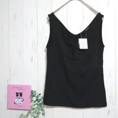 新品タグ付き☆Plage Palais   タンクトップ〚M〛デザイン ラメ