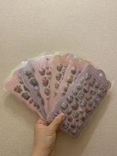 ぷくぷくシール まとめ売り 可愛い 人気 シール　空洞　6枚セット発送