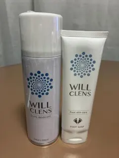 WILL CLENS フットケアセット 靴用スプレー＆薬用フットソープのサムネイル