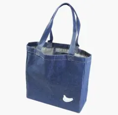 ⑤新品未開封 デニムポーポバッグ 豊島屋本店 鳩サブレー トートバッグ 鎌倉