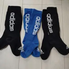 adidas サッカーソックス 3足セット　記名ありのサムネイル