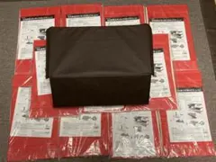 セーブ・インダストリー たためるスタッキングボックス レッド ブラウン 収納