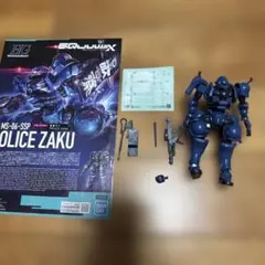 HG 1/144 軍警ザク　素組み品のサムネイル