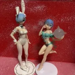 レム バニースーツ 水着 フィギュア 2体セット