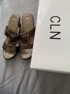 CLN ミュール 35 ブロンズ 未使用