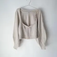 UNIQLO MameKurogouchi 3Dボリュームスリーブセーター