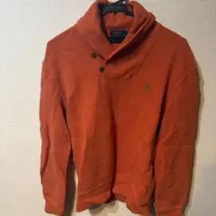 Polo Ralph Lauren オレンジ ハイネック セーター S