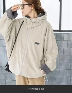 新品未使用タグ付★FREAK’S STORE裏フリースリバーシブルジャケット