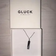 GLUCK JEWELRY 長方形ペンダントネックレス