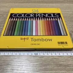 Tombow 色鉛筆 24色セット CB-NQ 24C
