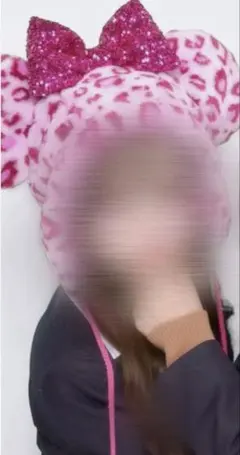 ꙳★*゜jk ディズニーヒョウ柄ファンキャップ꙳★*゜