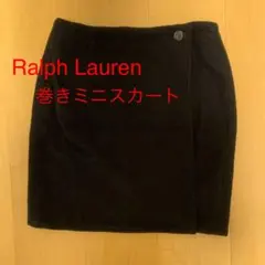 ラルフローレン　巻きミニスカートのサムネイル