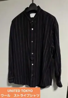 UNITED TOKYO　ストライプ柄長袖シャツ