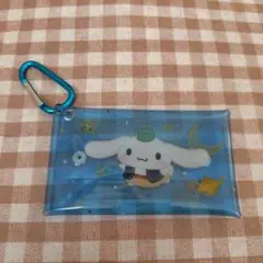 サンリオ シナモロール クリアケース キーホルダー