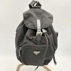 PRADA ブラック ナイロン リュック - メルカリ