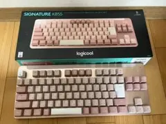 logicool K855 ピンク 日本語配列 メカニカルキーボード