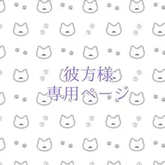 彼方様専用ページ