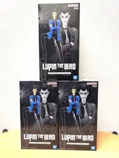 LUPIN THE ⅢRD ルパン三世 フィギュア3個セット