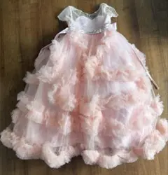 ピンク フリルドレス 150cm