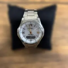 CASIO wave ceptor 電波ソーラー 腕時計 本体
