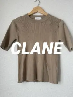 CLANE UP NECK COMPACT TOPS ホワイト - メルカリ