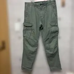 GAP スリムカーゴパンツ 32x32 オリーブグリーン