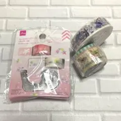 テープカッター付きミニマステ　ユニコーン2種類　サーカス　メリーゴーランドのサムネイル