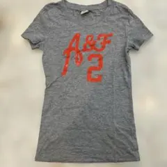 Abercrombie & Fitch グレー Tシャツ S