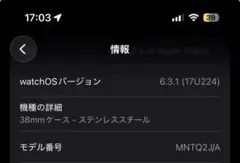 Apple Watch シルバー 38mm エルメス