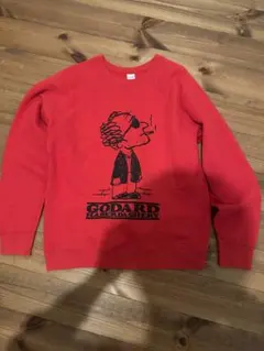 Godard Haberdashery スウェット　新品未使用 CrewNeckSweat-Red-01?$VS_1500$