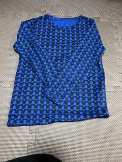 HEATTECH ミッキーマウス柄 長袖カットソー 110cm