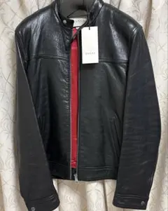 GUCCIレザージャケットM〜Lライダースのサムネイル