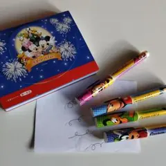 ディズニー　お土産　ボールペン　レトロ