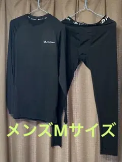 ファイテン Mサイズ 長袖インナー ロングタイツ セット ネックレスおまけ付きのサムネイル
