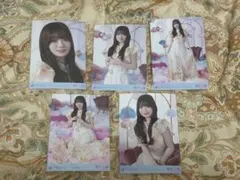 乃木坂46 生写真 結成15周年 全ツ2026 アニバ 大越ひなの 5種コンプ 