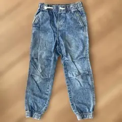 H&M デニム ジョガーパンツ 120cm