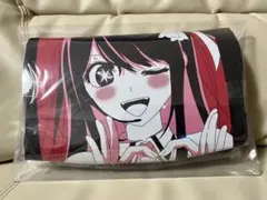 推しの子　黒パーカ　星野アイ柄