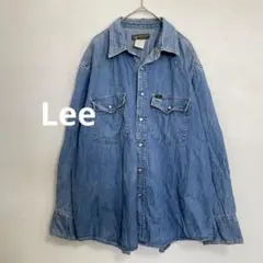Lee リー ヴィンテージ　デニムウエスタンシャツ M 90Sのサムネイル