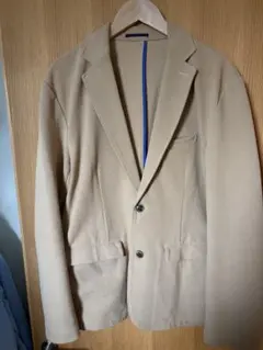 値下げ美品　SHIPSシップス SOLOTEX 2Bベージュテーラードジャケット