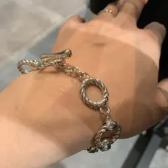 限定品】Santaku eight knot 18KGOLD bracelet - メルカリ