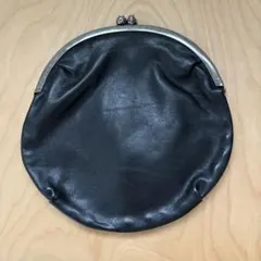 LISSETTE 黒がま口ポーチ LISSETTE 黒がま口ポーチ LISSETTE 黒がま口ポーチ バッグ・ポーチ