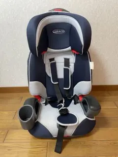 【にー様専用】　GRACO ジュニアシート ネイビー/グレー