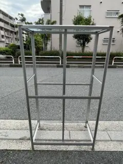 ピカ　温室　ショーケース 4段 アルミ製 ファン付き 保証付き 城島株式会社 冷蔵ショーケース HJR-FG80SBK リサイクル 温室・飼育ケース