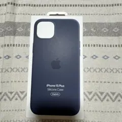 iPhone 15 Plus Silicone Case ネイビー