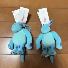 【新品未使用】ディズニー モンスターズインク サリー ぬいぐるみストラップ