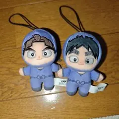 忍たま乱太郎 潮江文次郎 ほわぬい 通常 ナンジャタウン 2種セット