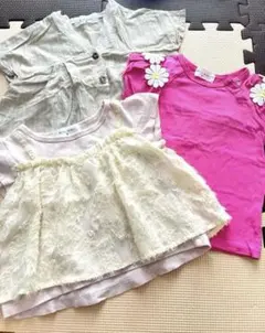 夏服　子供服　90 まとめ売り　トップス　キャミ　レース　保育園　女の子　安い