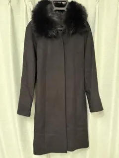 Eternallous SAGA FURS　ロングコート　カシミヤ　ファー付きのサムネイル